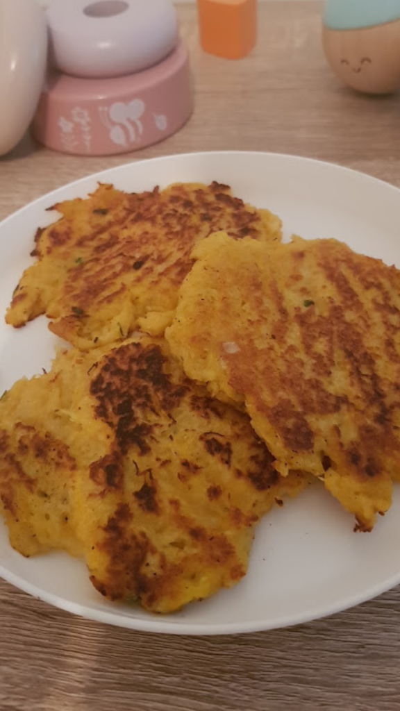 Rösties au potiron & à la pomme de terre