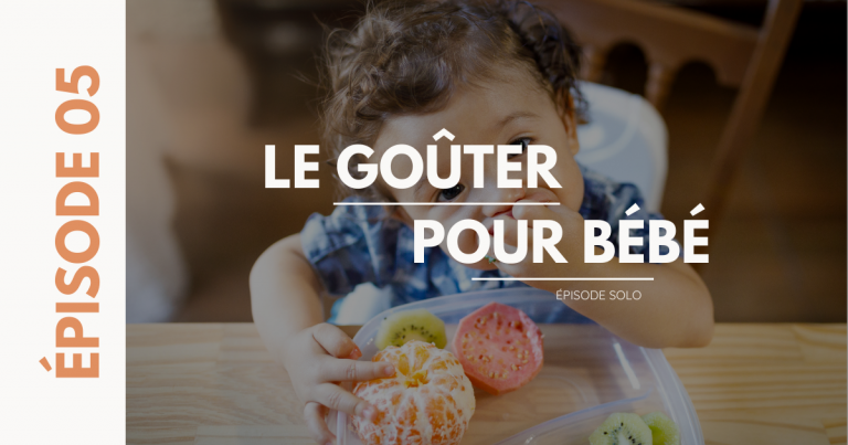 5.  Comment constituer un repas équilibré pour bébé ?