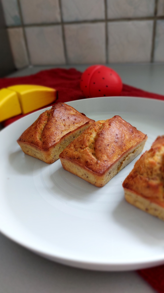 Baby banana bread