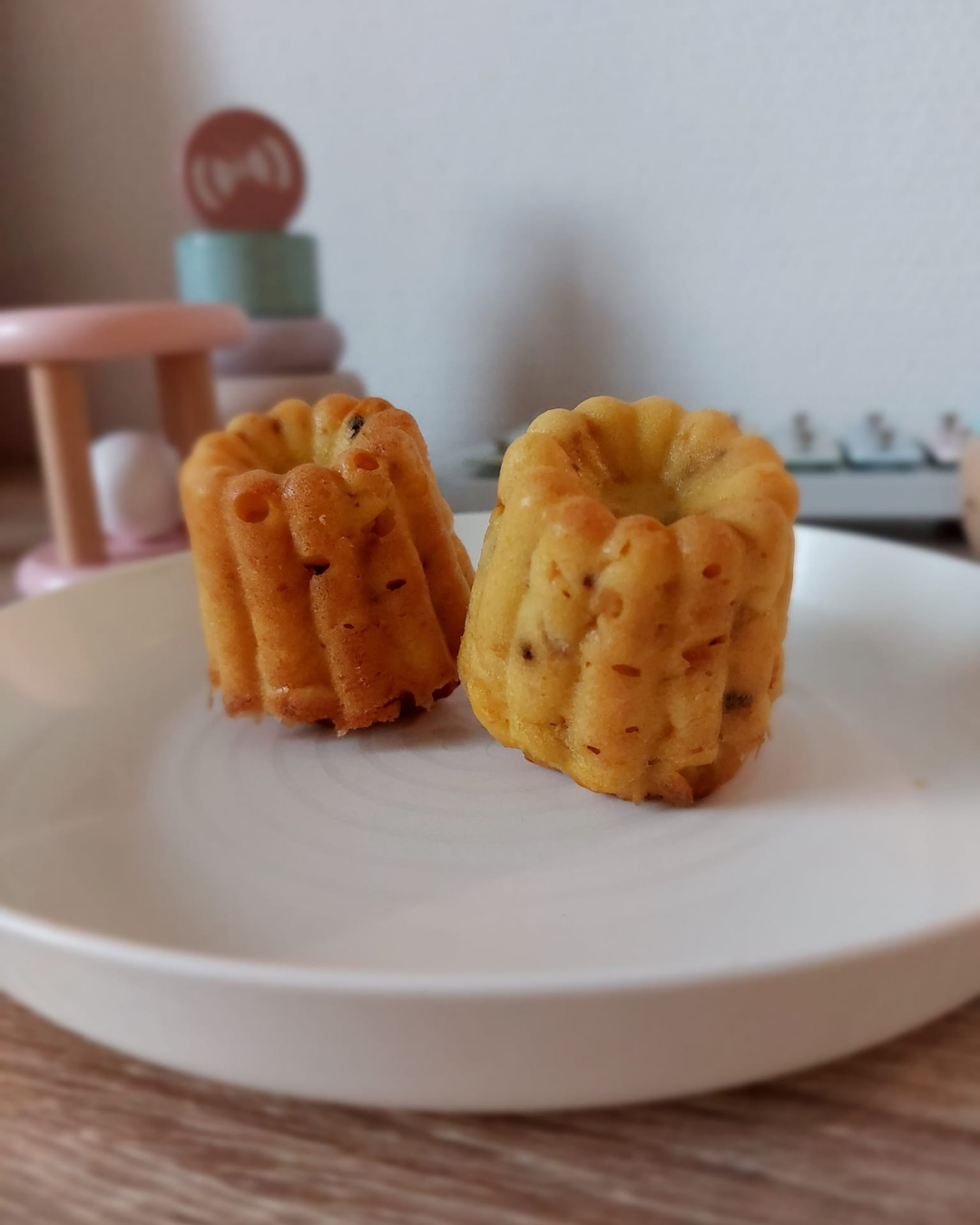 Canelé potimarron coco