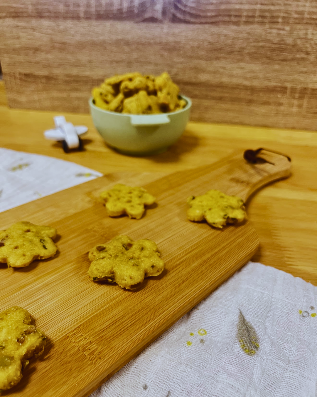 Mini crackers olives & thym