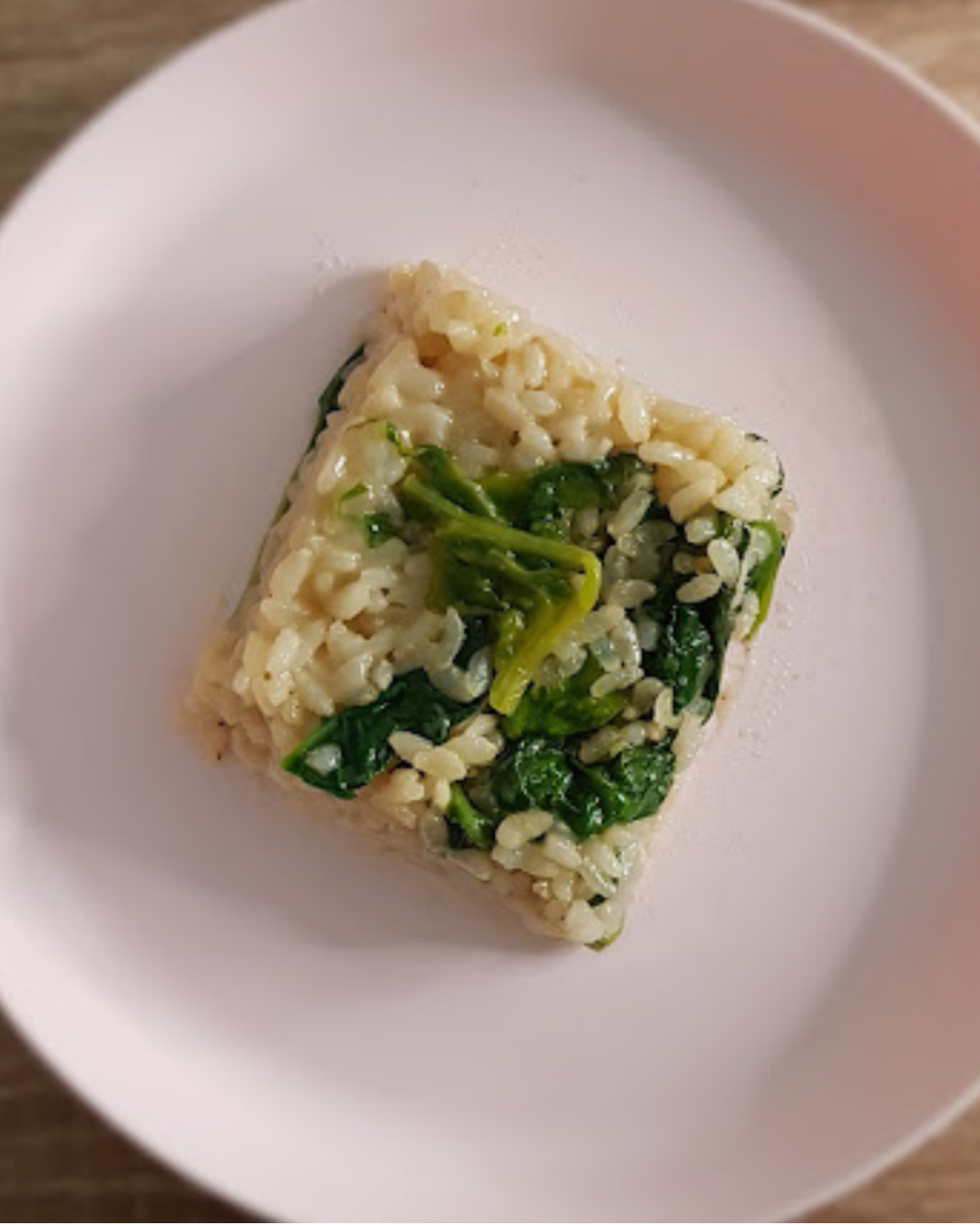 Risotto épinards