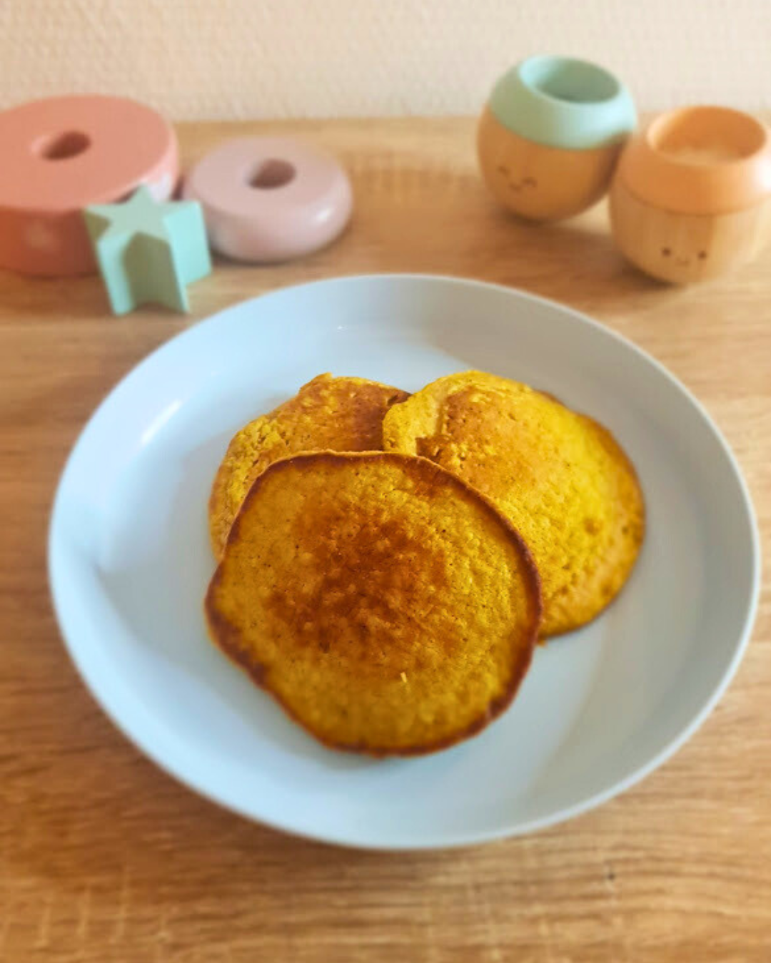 Pumkin pancakes potiron & noisette