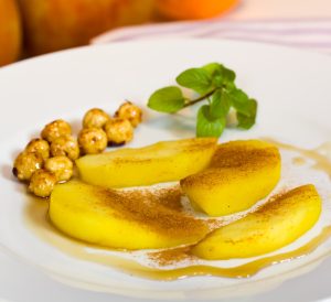 Bâtonnets de poire rôtie fondants pour bébé